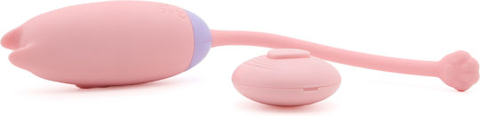 Kinksters Cat Vibrator Bullet with Remote Control Pink