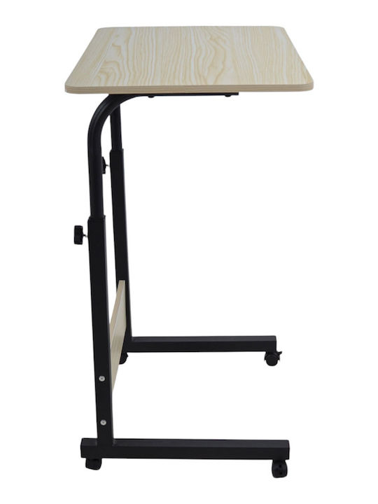 Tisch Stabil Natural Black 60x40x89cm