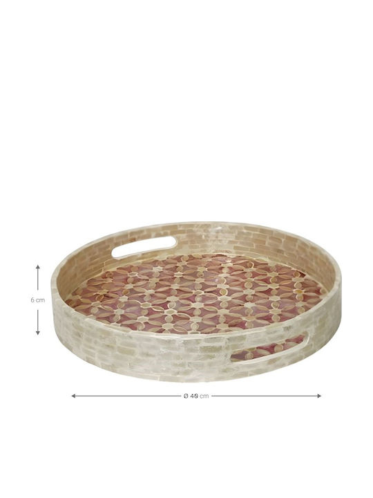 Polihome Δίσκος Σερβιρίσματος 40x40x6cm