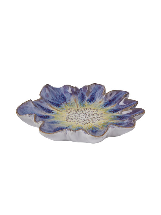 Butlers Decorațiune pentru Perete Albastră din Material Ceramic