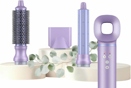 Heinner Electric Hair Brush with Air for Hair Straightening and Curls 1300W