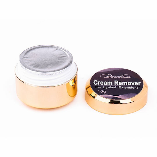 Cremă Remover Extensii Gene Dancingswan – Îndepărtare Rapidă și Sigură Textură Cremă 10g