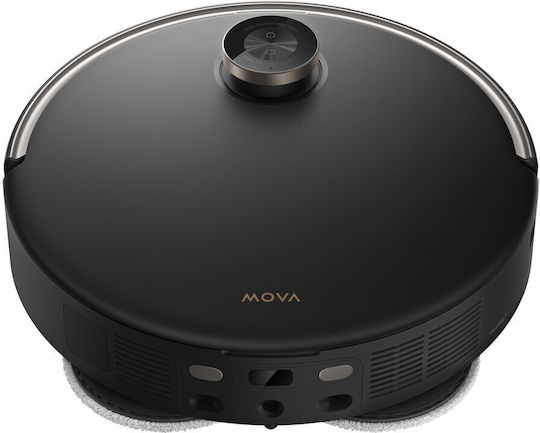 Mova V50 Ultra Aspirator Robot Complet Cu Cartografiere Laser Și Putere De Aspirație 24000Pa Negru