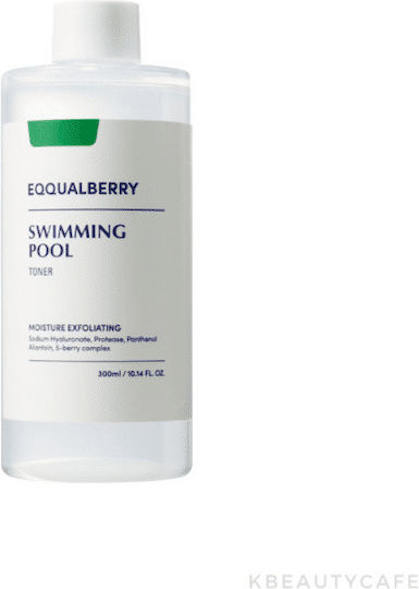 Eqqualberry Swimming Pool Daily Facial Toner 300ml & Bakuchiol Plumping Serum 30ml Set Custom Bundle
