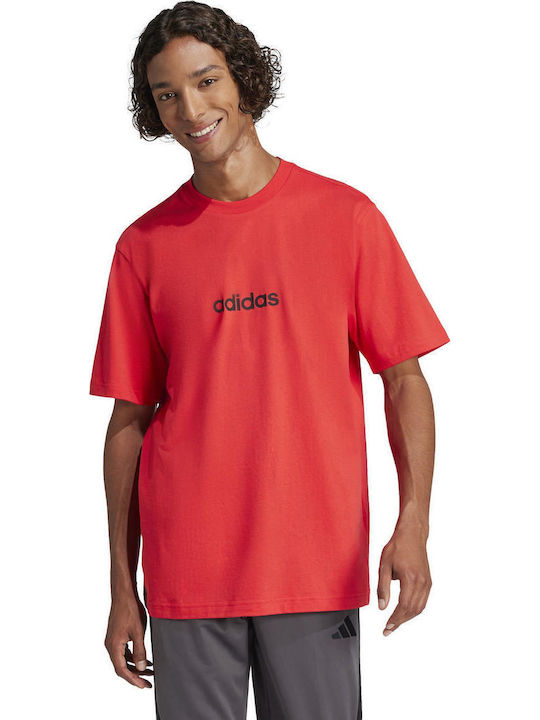 Essentials Linear T-shirt Κόκκινο