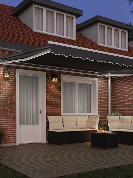 vidaXL Tenda-Rahmen Terrasse 4.5x3m