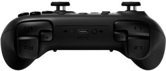 8Bitdo Ultimate 2 Ασύρματο Gamepad για PC / Switch Μαύρο