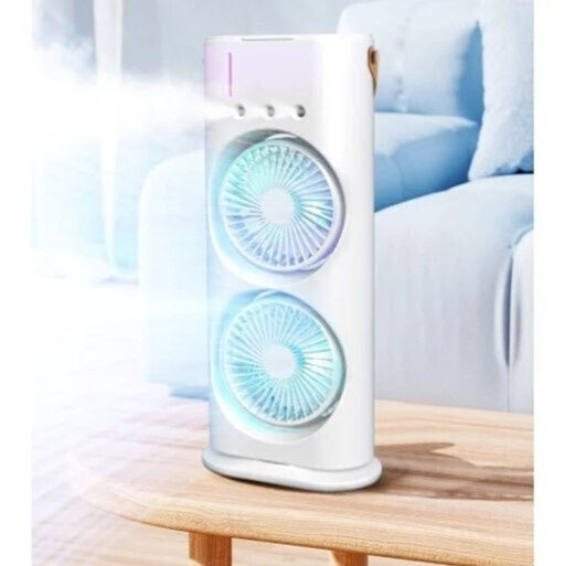 Double Fan Rgb Lighting Cooling 16 Degrees Celsius
