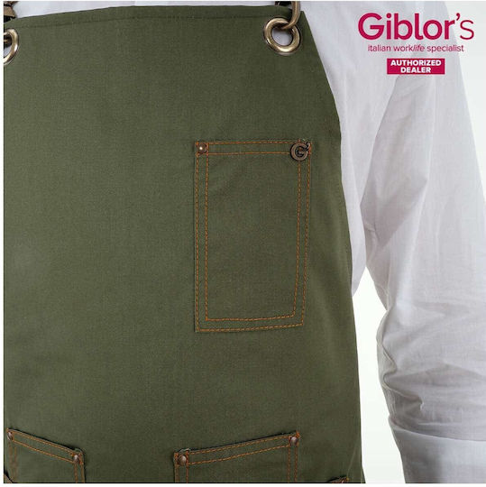 Giblor's Apron Full Body Khaki