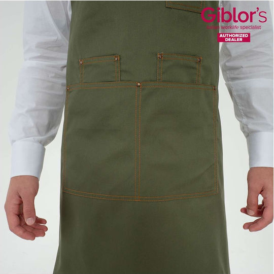 Giblor's Apron Full Body Khaki