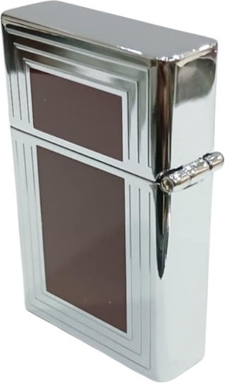 Pierre Cardin Αναπτήρας Flamme in Silber Farbe