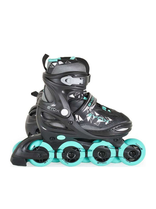 Byox Dazzle Adult Adjustable Inline Rollers Black