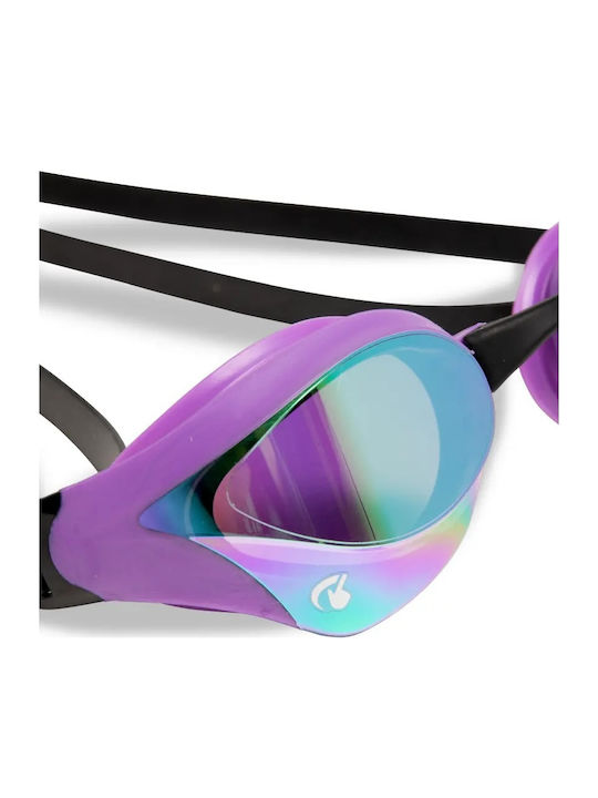 Arena Swimming Goggles Adults with Anti-fog Lenses Purple