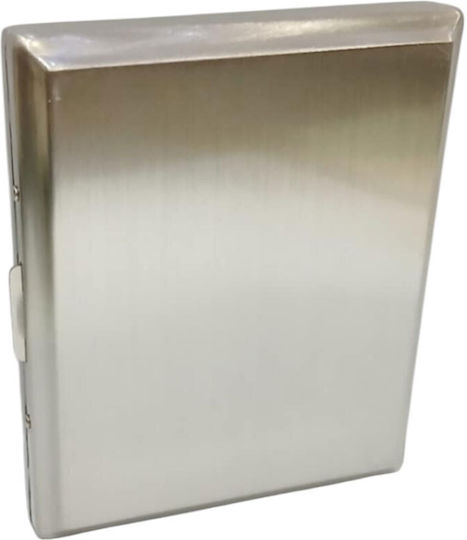 Metal Cigarette Case Pierre Cardin Silver Colour 9.5x8x1.5cm 99202-200