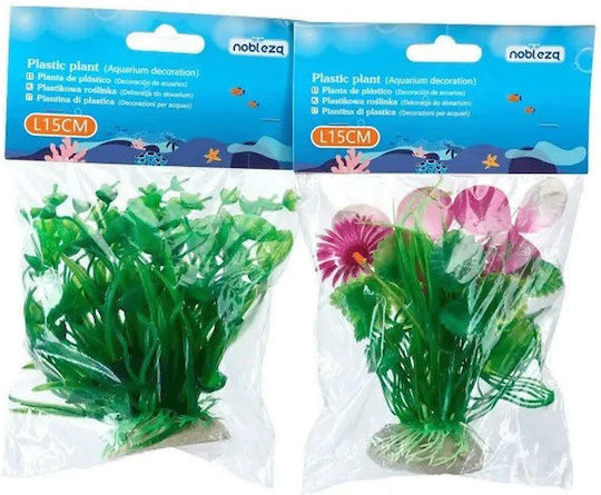 Nobleza Διακοσμητικά Πλαστικά Φυτά Ενυδρείου 15 Cm 1 Τεμ