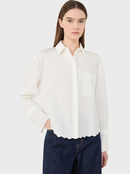 Women's Long Sleeve Shirt Ivory