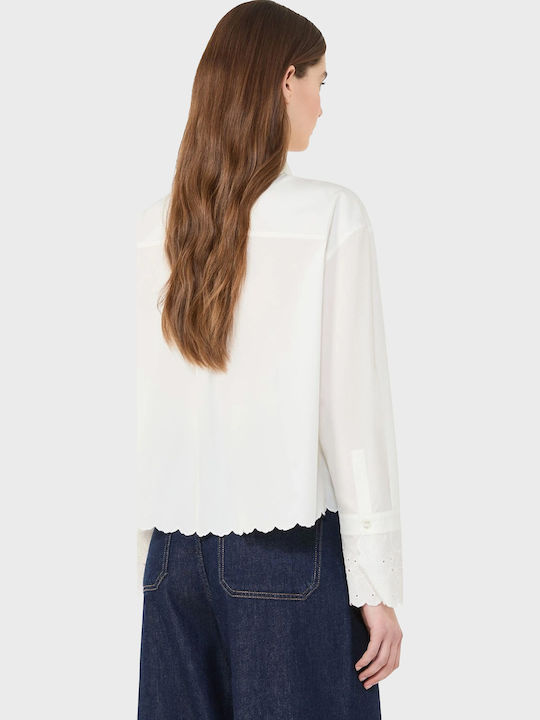 Women's Long Sleeve Shirt Ivory