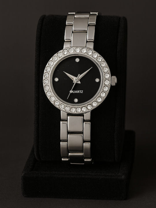 Damen Uhr mit Silber Metallarmband