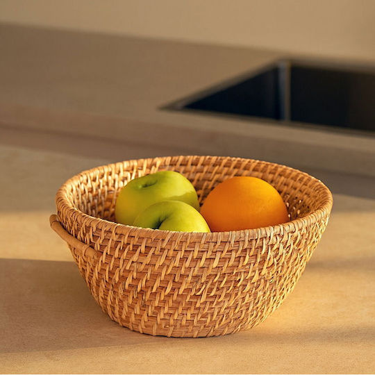 Polihome Διακοσμητικό Καλάθι Rattan