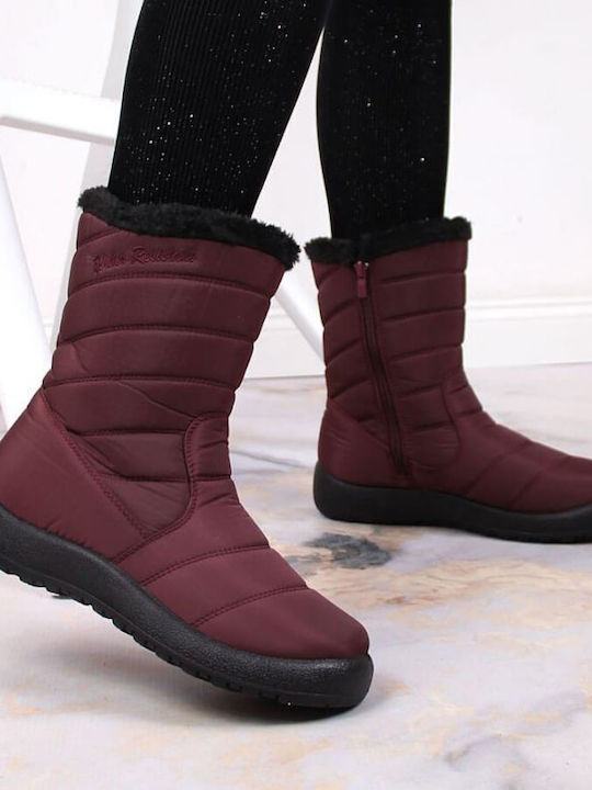 Damenstiefel Rot