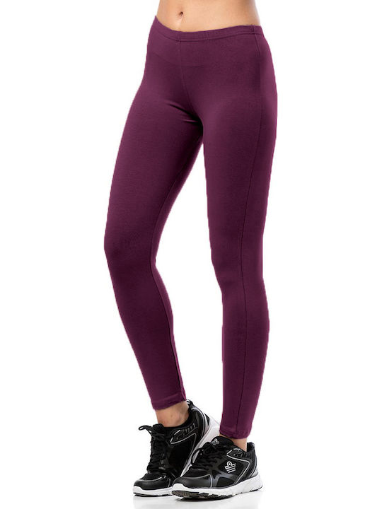 Women's Long Legging Eggplant