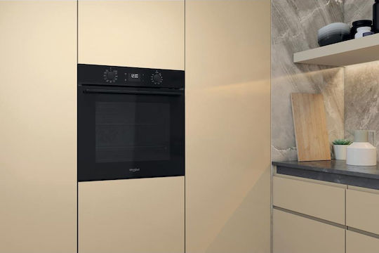 Whirlpool OMK58CU1SB Einbauofen 71Es B59.5cm.