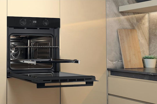 Whirlpool OMK58CU1SB Einbauofen 71Es B59.5cm.