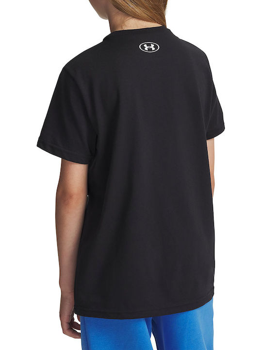 Tricou pentru copii Negru Sportstyle