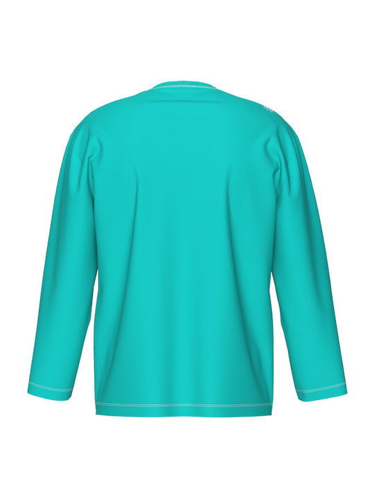 Arena Men's Long Sleeve Sun Protection Shirt Turquoise