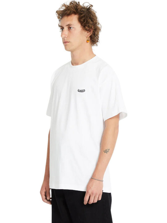 Pistol Stone Tricou White