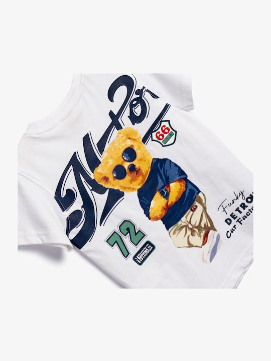 Kinder-T-Shirt Weiß