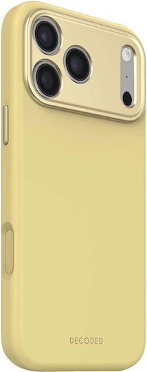 Decoded Antimicrobial Back Cover Σιλικόνης Μπεζ (iPhone 17 Pro Max)