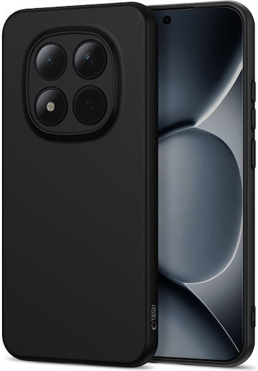 Tech-Protect Icon Umschlag Rückseite Silikon Schwarz (Redmi Note 15 Pro 5G)