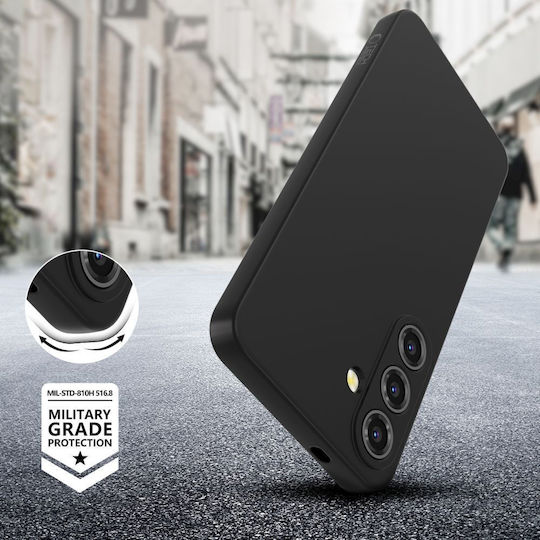 Tech-Protect Icon Umschlag Rückseite Silikon Schwarz (Redmi Note 15 Pro 5G)