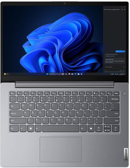 Lenovo V14 G5 IRL 14" IPS FHD (Nucleu 5-210H/16GB/512GB SSD/No OS) (Tastatură Engleză Internațională)