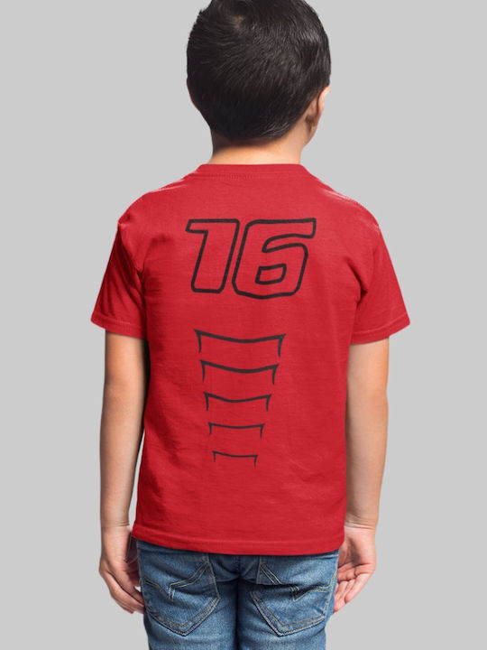 Παιδικό T-shirt Κόκκινο