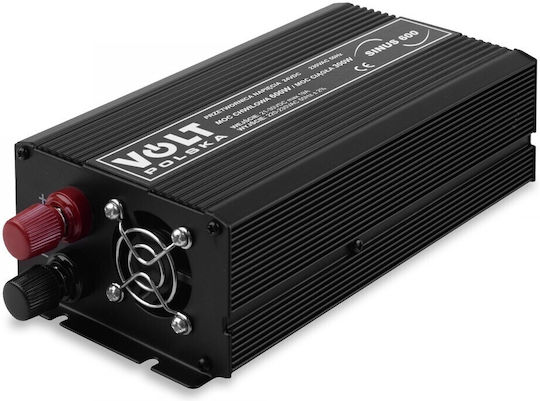 Volt Polska Inverter Αυτοκινήτου Καθαρού Ημιτόνου 300W για Μετατροπή 24V DC σε 230V AC