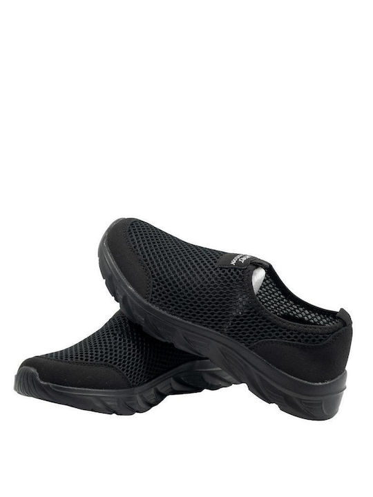 Синтетична кожа Мъжки Slip-On Черен