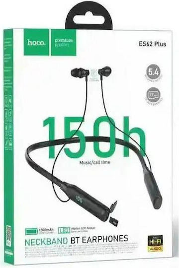 Hoco ES62 Plus In-ear Bluetooth Handsfree Ακουστικά Μαύρα