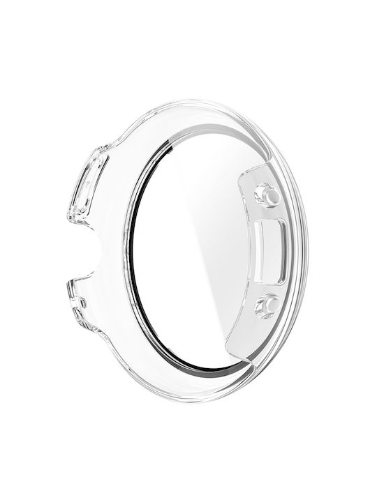 Techsuit Defense360 Pro Πλαστική Θήκη με Τζαμάκι σε Διάφανο χρώμα για Google Pixel Watch 4 41mm