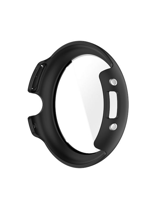 Techsuit Defense360 Pro Πλαστική Θήκη με Τζαμάκι σε Μαύρο χρώμα για Google Pixel Watch 4 41mm
