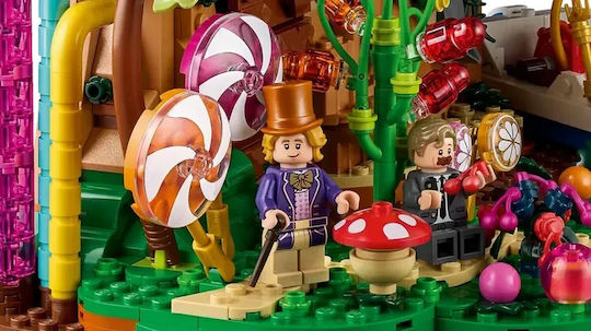 LEGO Ideas Willy Wonka & the Chocolate Factory За 18+ Години 2025 Бройки