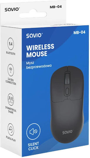 Savio MB-04 Wireless Bluetooth Mouse Negru