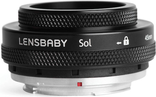 Lensbaby Full Frame Φωτογραφικός Φακός Sol 45 Standard / Tilt-Shift για Sony E Mount Μαύρος