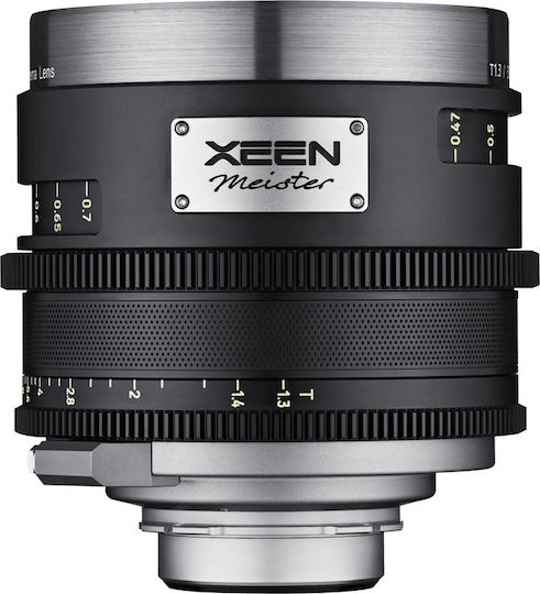 Samyang Full Frame Camera Lens XEEN Meister 50mm T1,3 PL for Arri PL Mount Black