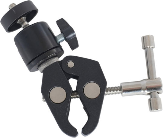 Adapter Support Base Clamp Kit Adapter Support Base Kit Clamp Thread Mount Pipe Adapter 1/4" Double Ball Head 360° Starlink Mini Dish Gen 4 2025 Kit & Accessories Code 1-per0098