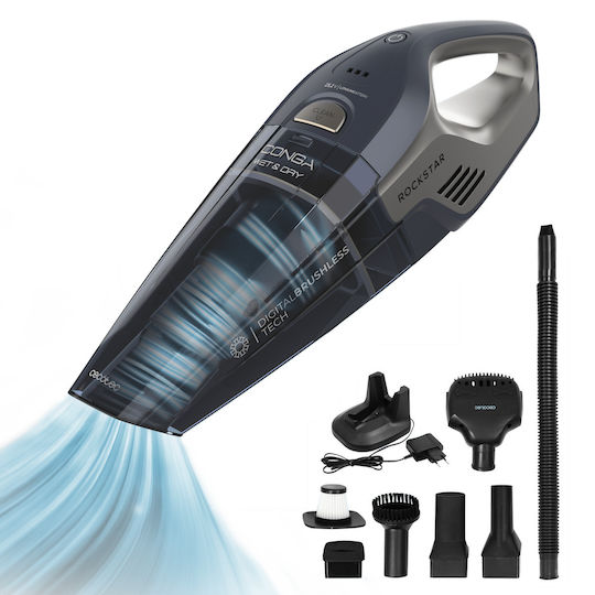 Cecotec Conga Rockstar Rechargeable Handheld Vacuum 25.2V Gray