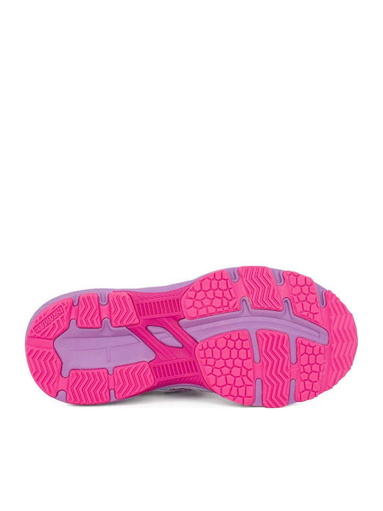 Παιδικά Sneakers Ανατομικά με Σκρατς Λιλά