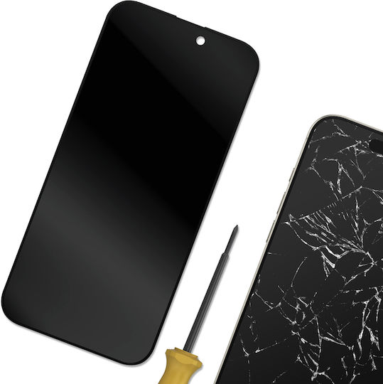 Avizar LTPS Екран iPhone 16 Pro Max FHD Панел Предварително Сглобено Сензорно Стъкло Черен