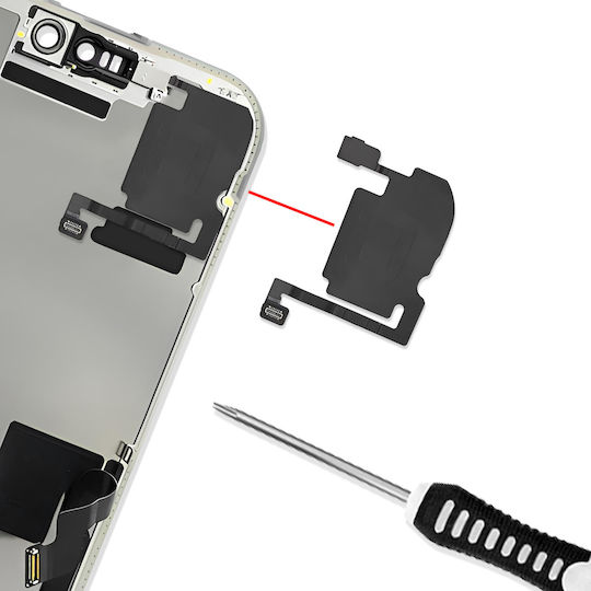 Avizar Replacement Proximity Sensor Cable Iphone 16 Pro Max Black